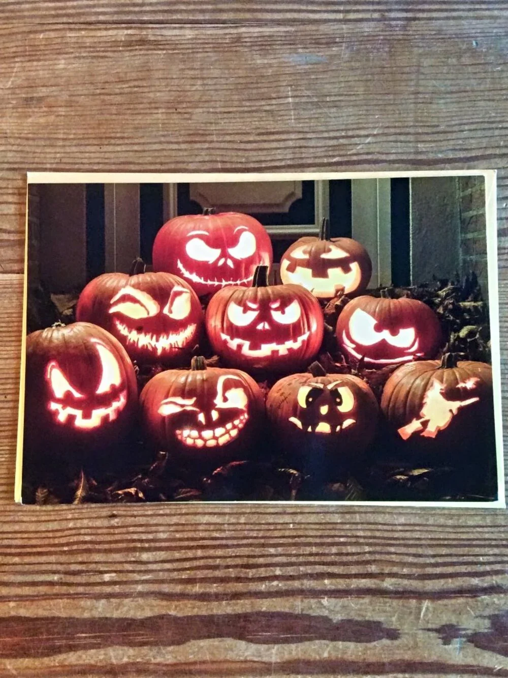 Leanin' Tree Vintage Halloween Greeting Cards Set of 5 Unused w/ Envelopes